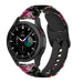 Samsung Galaxy Watch 4 Classic 42mm Armband Rosa Blumen
