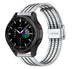Samsung Galaxy Watch 4 Classic 42mm roestvrij stalen band (zilver/zwart)