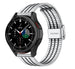 Samsung Galaxy Watch 4 Classic 42mm Edelstahl-Armband (Silber/Schwarz)
