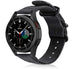 Samsung Galaxy Watch 4 Classic 46mm nylon gesp band (zwart)