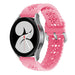 Correa silicona estampada Samsung Galaxy Watch 4 40mm (rosa brillante)