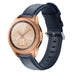 Samsung Galaxy Watch 42mm leren bandje (donkerblauw)