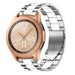 Samsung Galaxy Watch 42mm stalen band (zilver/wit)