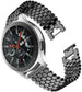 Bracelet acier poisson Samsung Galaxy Watch 46mm (noir)