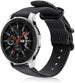 Samsung Galaxy Watch 46mm nylon band met gesp (zwart)