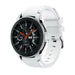 Bracelet silicone Samsung Galaxy Watch 46mm (blanc)