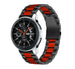 Correa acero Samsung Galaxy Watch 46mm (negro/rojo)