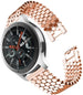 Bracelet acier poisson Samsung Galaxy Watch 46mm (or rose)