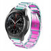 Bracelet acier Samsung Galaxy Watch 46mm (arc-en-ciel)