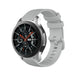 Samsung Galaxy Watch 46mm Premium Silikonarmband (Grau)