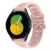Samsung Galaxy Watch 5 40mm Silikonarmband mit Muster (Rosa)