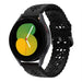 Samsung Galaxy Watch 5 40mm siliconen bandje met patroon (zwart)