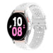 Samsung Galaxy Watch 5 44mm siliconen bandje met patroon (wit)