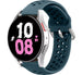 Samsung Galaxy Watch 5 - 44mm Silikonarmband mit Löchern (Felsengrün)
