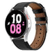 Samsung Galaxy Watch 5 - 44mm Lederarmband (glattes Schwarz)
