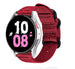 Samsung Galaxy Watch 5 - 44mm nylon gesp band (rood) 