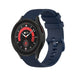 Samsung Galaxy Watch 5 Pro luxe siliconen bandje (donkerblauw)