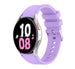 Samsung Galaxy Watch 5 44mm Silikonarmband Perfect Fit (Flieder)
