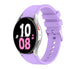 Samsung Galaxy Watch 5 - 44mm siliconen band (lila)
