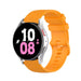 Samsung Galaxy Watch 5 - 44mm luxe siliconen bandje (oranje)