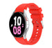 Samsung Galaxy Watch 5 - 44mm Silikonarmband (Hellrot)