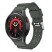 Samsung Galaxy Watch 4 Classic 46mm silicone armor bandje (donkergrijs)