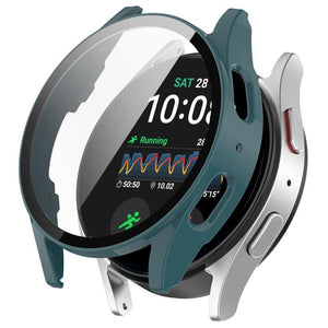 Samsung Galaxy Watch 7 44mm Hartschale mit Glass (Kieferngrün)