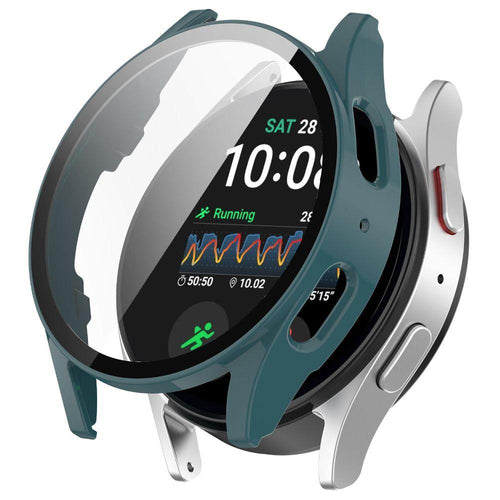 Samsung Galaxy Watch 7 44mm Hartschale mit Glass (Kieferngrün)