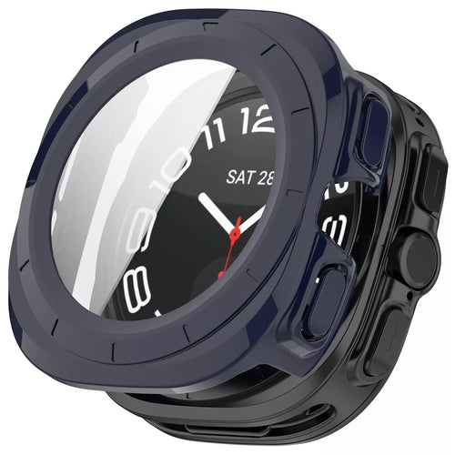 Samsung Galaxy Watch Ultra Hartschale mit Glass (Dunkelblau)