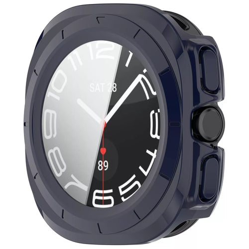 Samsung Galaxy Watch Ultra Hartschale mit Glass (Dunkelblau)