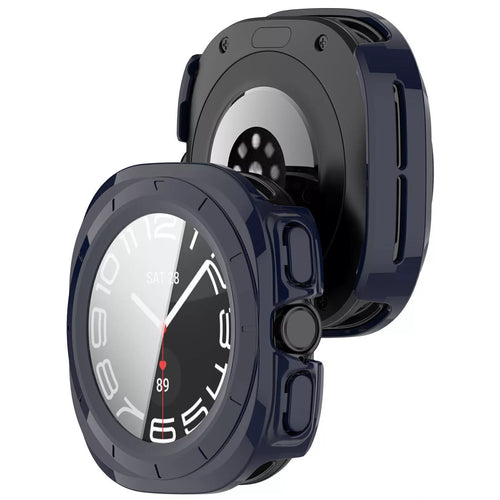 Samsung Galaxy Watch Ultra Hartschale mit Glass (Dunkelblau)