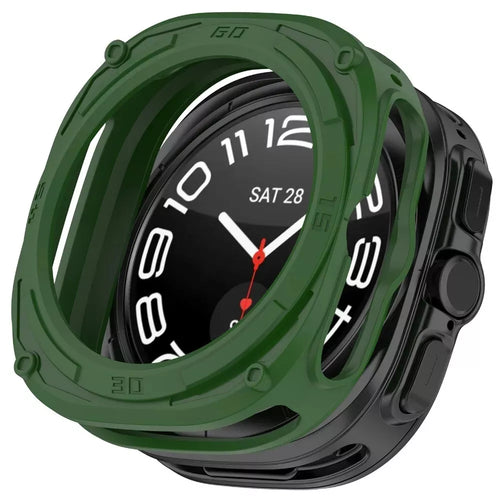 Samsung Galaxy Watch Ultra robustes TPU Hülle (Grün)