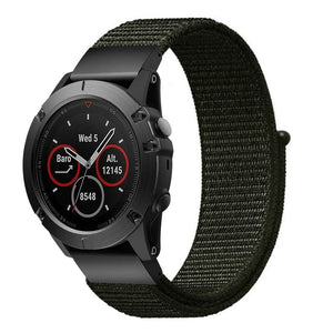 Garmin Tactix 7 Pro Nylonarmband (Armeegrün)