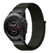 Garmin Quatix 3 / 6x / 7x Solar nylon band (legergroen)