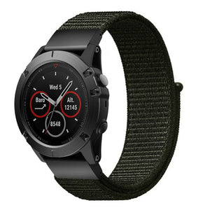 Correa nylon Garmin D2 Mach 1 Pro (verde militar)