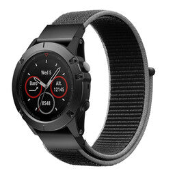 Correa nylon Garmin Instinct 3 - 50mm (charcoal)