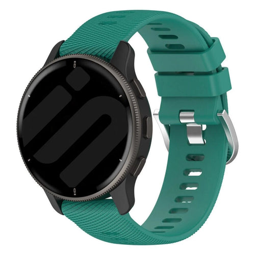 Garmin Vivoactive 6 Silikonarmband (Kieferngrün)