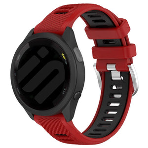 Garmin Vivoactive 6 Schnalle Sport Amrband (Rot/Schwarz)