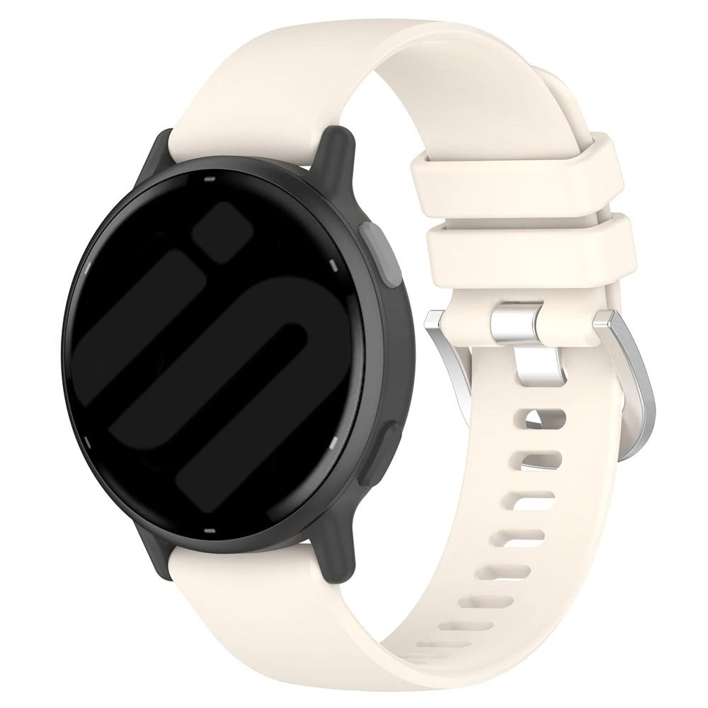 Garmin Forerunner 645 Silicone Classic Strap (Starlight)
