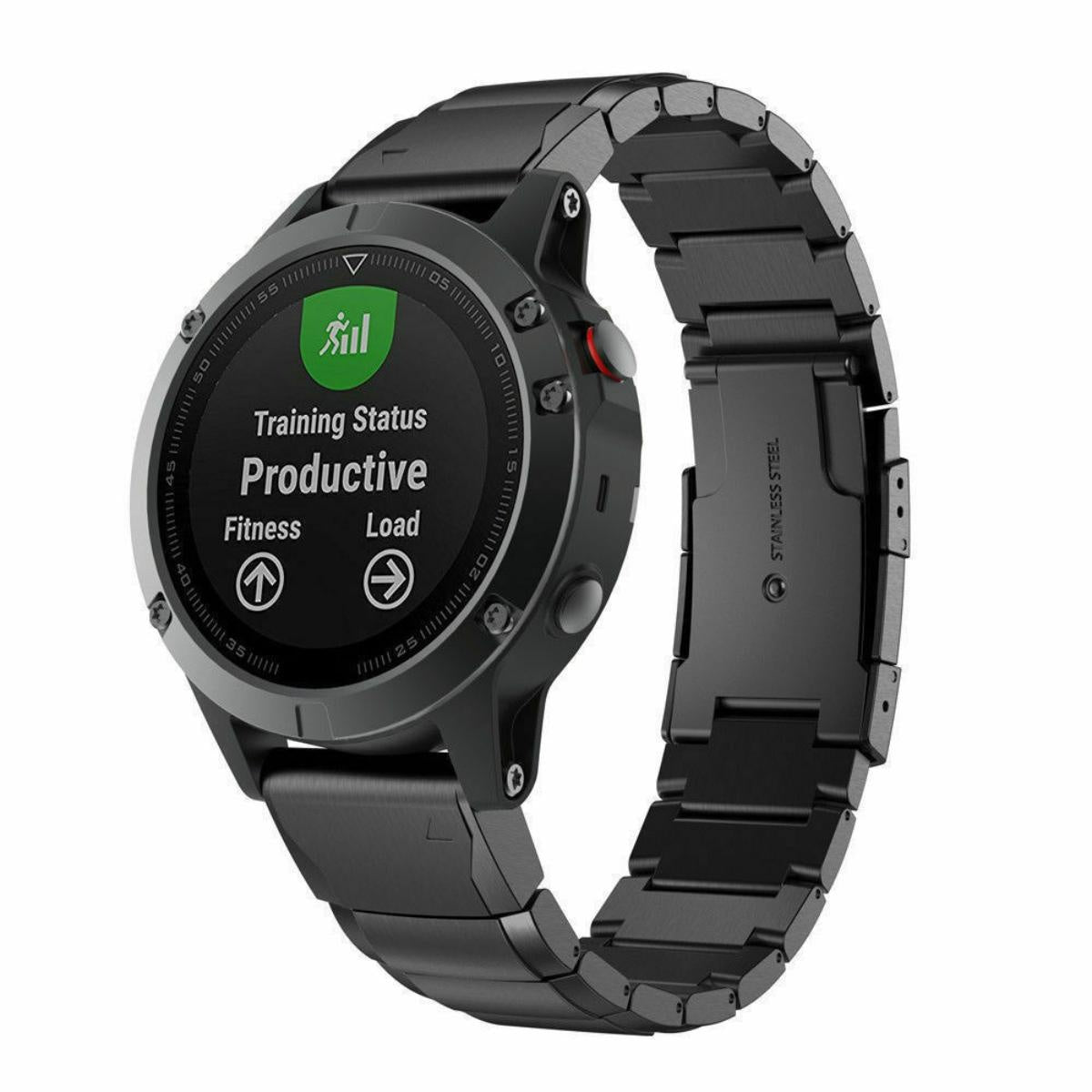 Garmin Fenix 7 Metal Strap (Black)