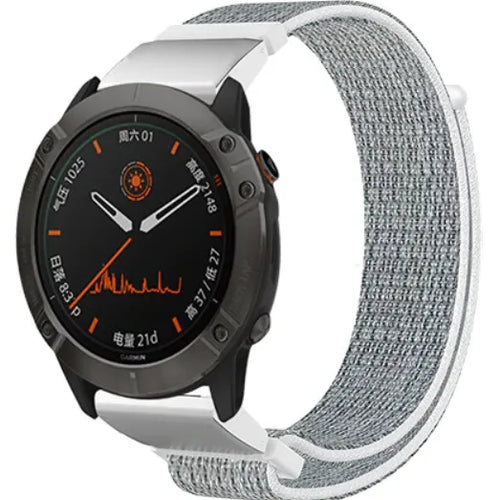 Garmin D2 Mach 2 - 47mm Nylonarmband (Muschelweiß)