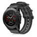 Garmin Forerunner 745 Nylonarmband mit Schnalle (Schwarz/Grau)