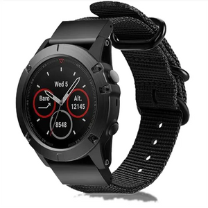 Garmin Fenix 8 Pro - 47mm Nylon Strap with Buckle (Black)