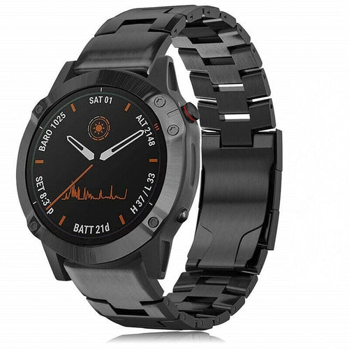 Correa titanio Garmin Instinct 2 (negro)