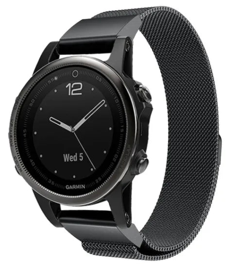 Garmin Approach S70 - 42mm Milanese Armband (Schwarz)