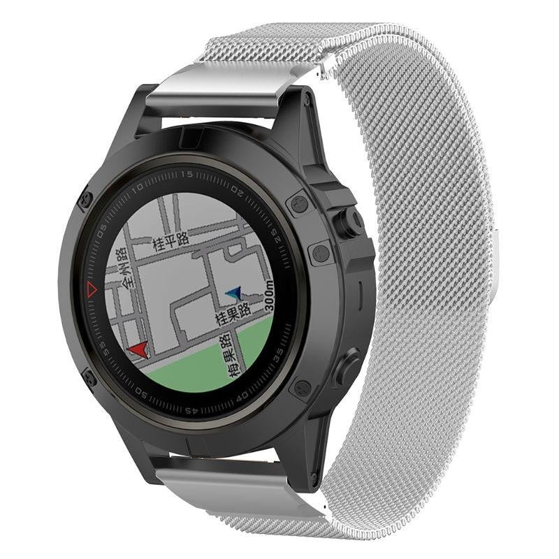 Amazfit T-Rex Ultra 2 Milanese Strap (Silver)