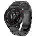 Garmin Enduro 1 / 2 / 3 stalen band (zwart)