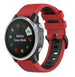 Garmin D2 Delta S sport gesp band (rood/zwart)