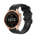Bracelet silicone Garmin Fenix 7s (noir)