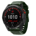 Garmin Fenix 7x Silikonarmband (Dunkelgrün)